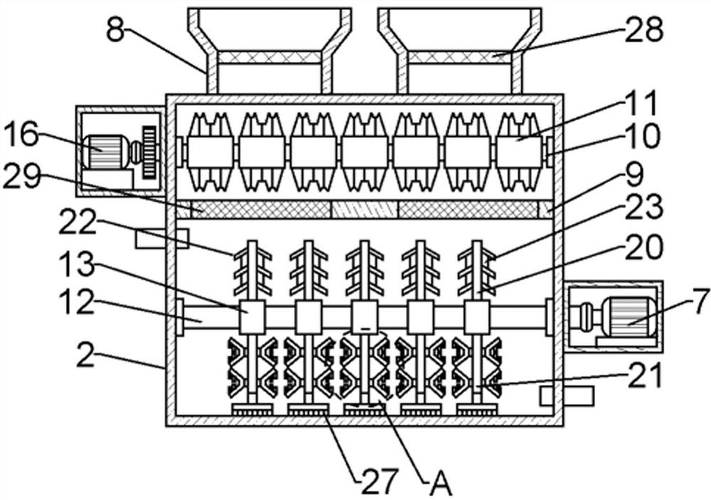 Melting device convenient for semiconductor graphite wafer processing and use method thereof