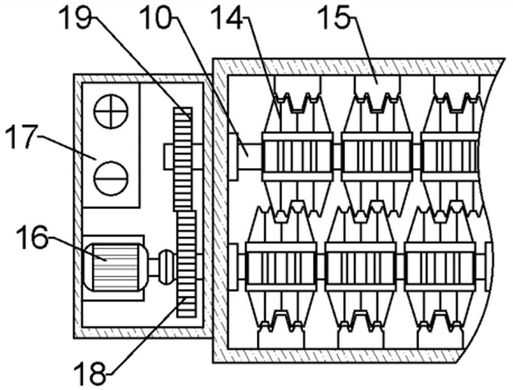 Melting device convenient for semiconductor graphite wafer processing and use method thereof