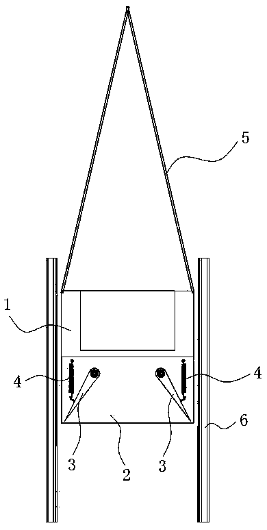 Elevator having anti-falling function