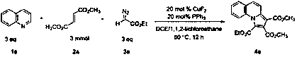 Indolizine derivative and preparation method thereof