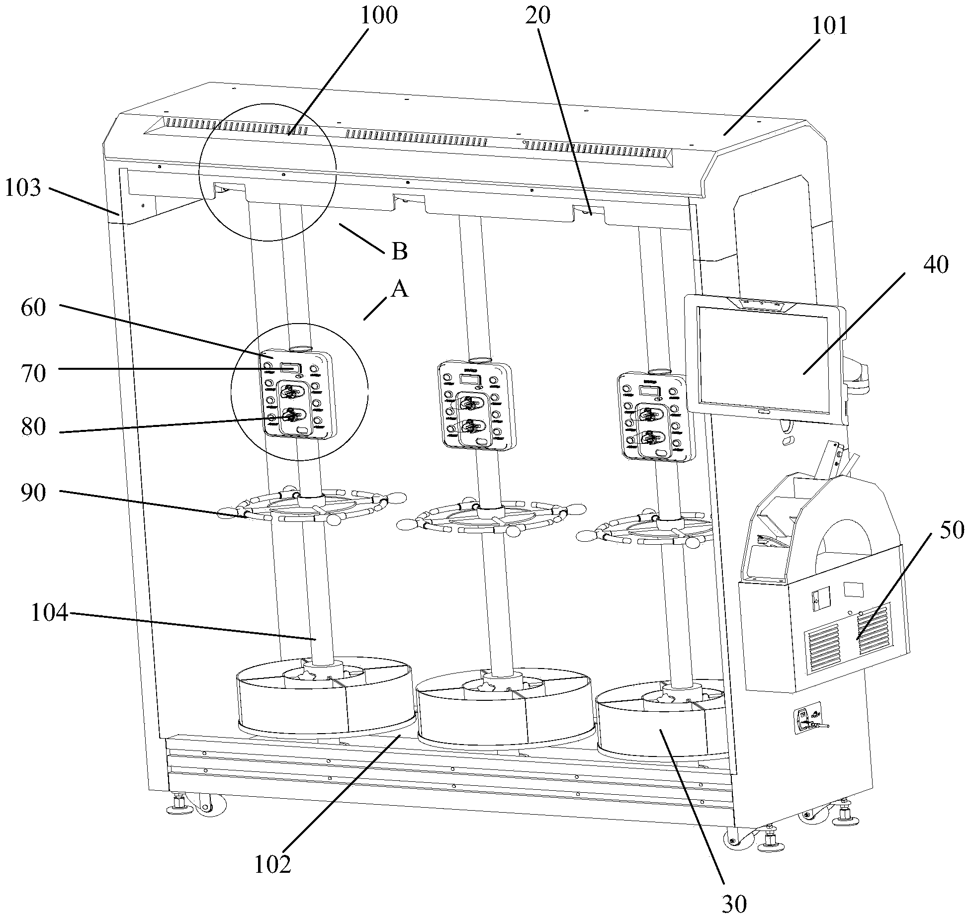 Blood leukocyte filtering monitoring system and method