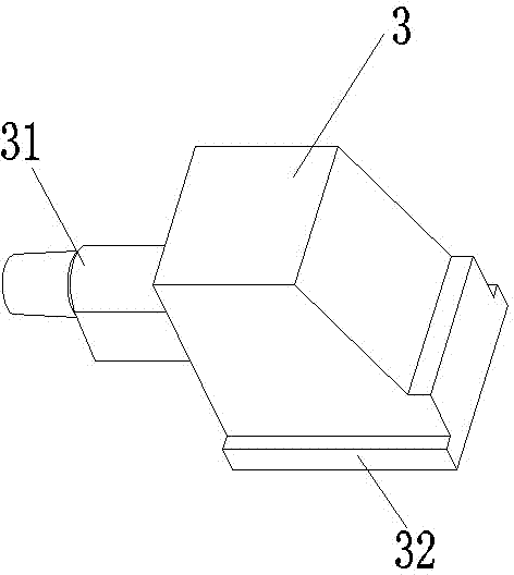 Combined tunnel type guide limiting structure of die-casting mold