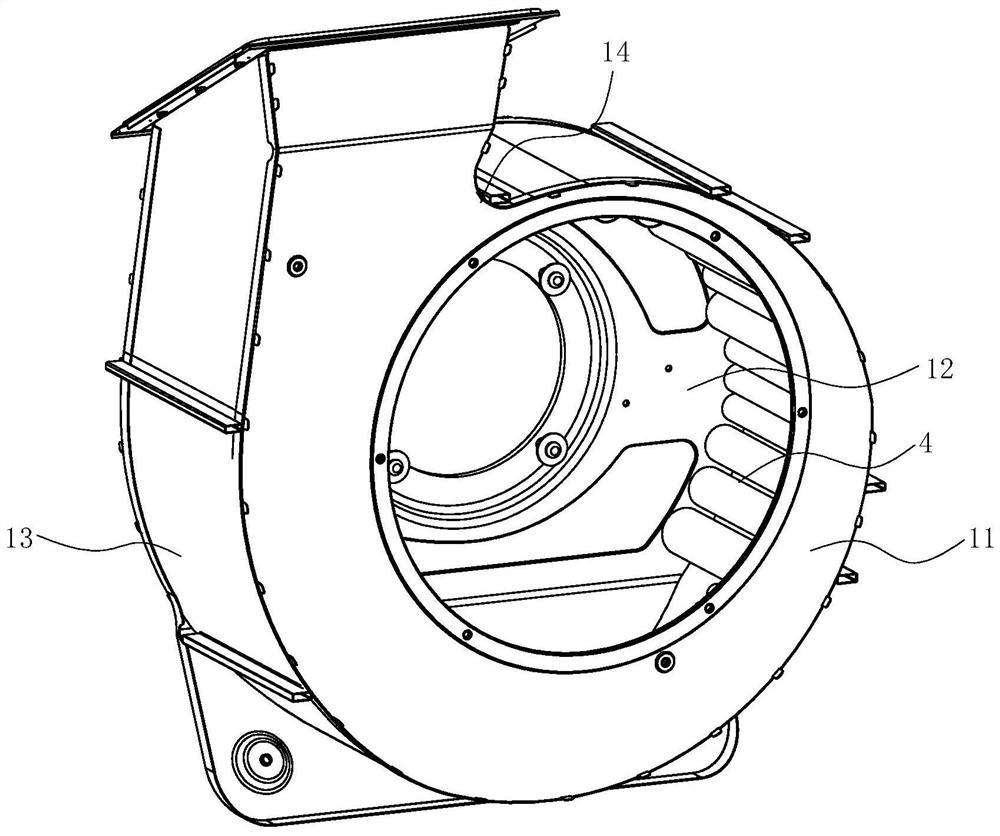 Centrifugal fan and range hood using the centrifugal fan