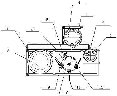 Automatic assembling system of overflow valve