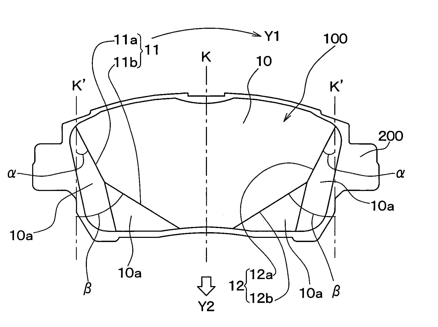 Disk brake pad