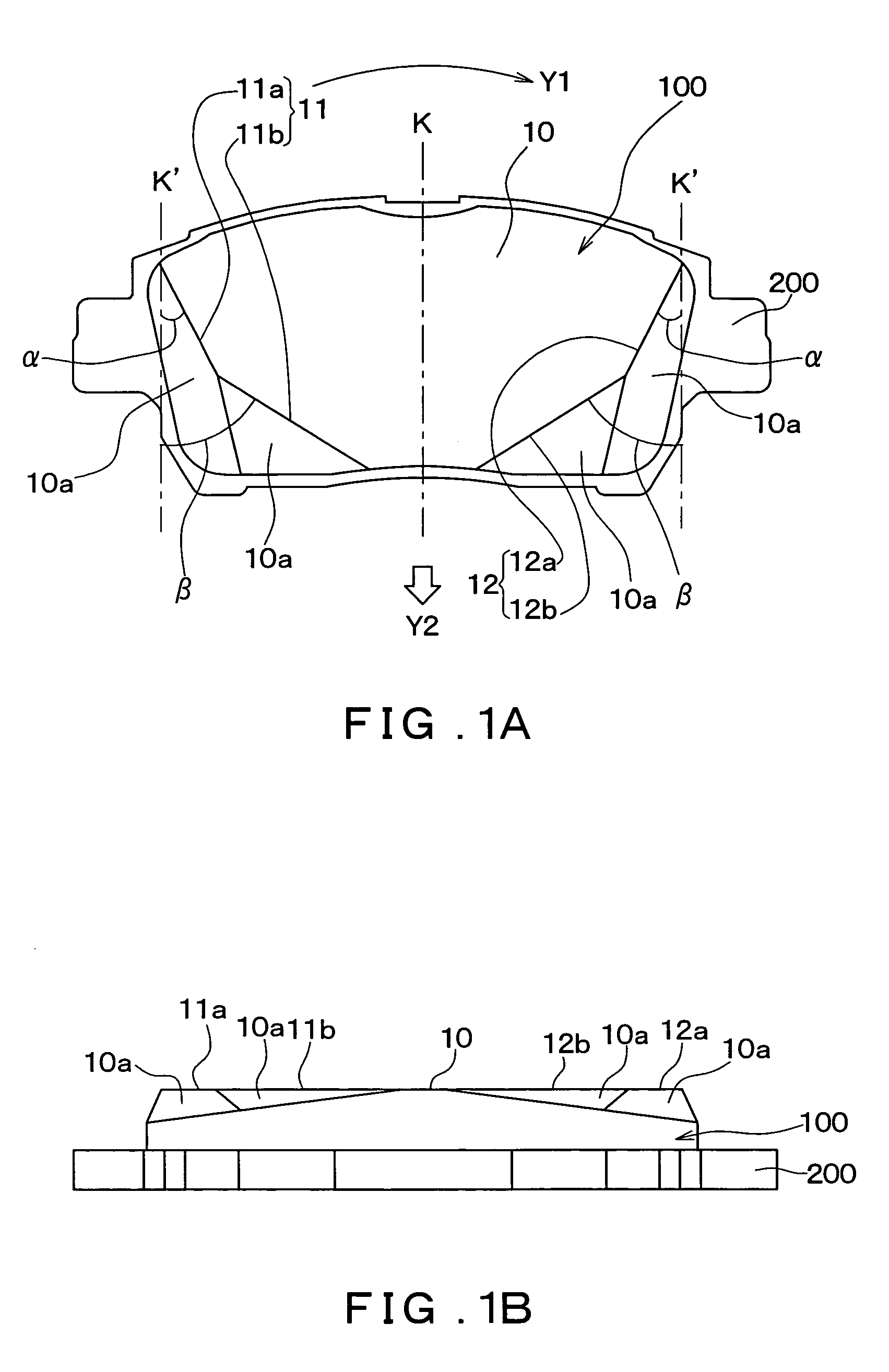 Disk brake pad