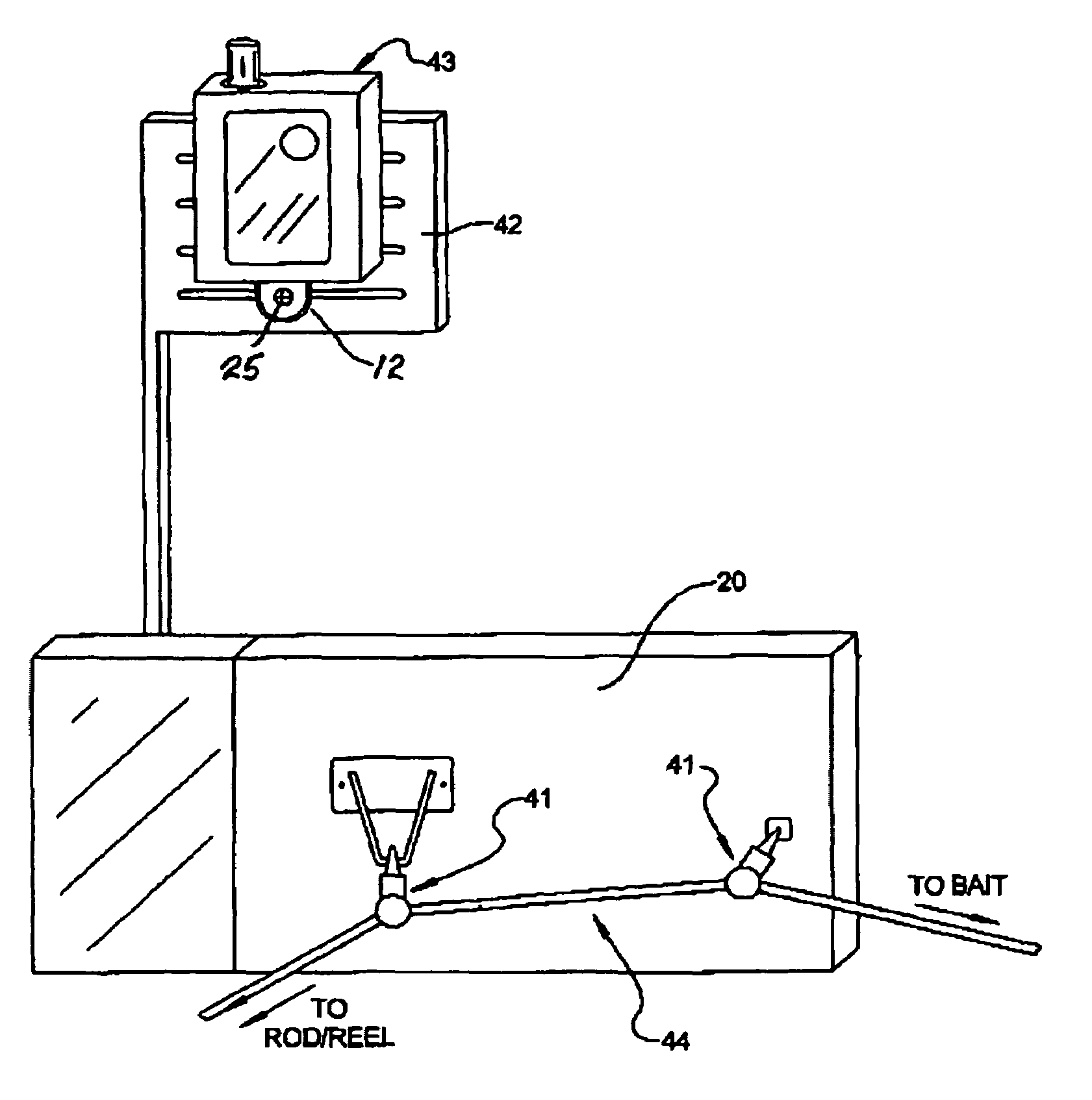 Planer board lighting device