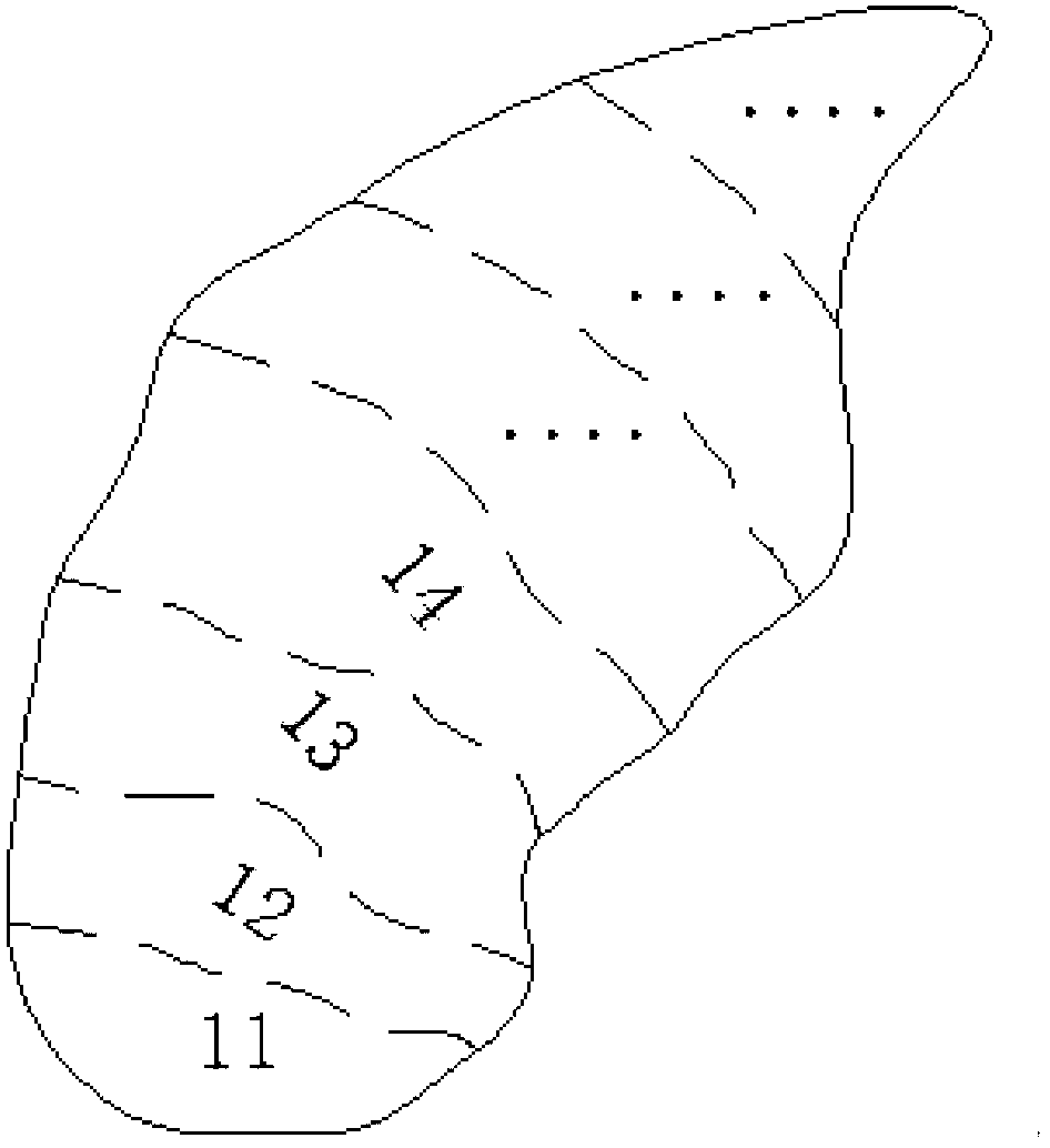 Backfill handling method for activity subsidence area of mine