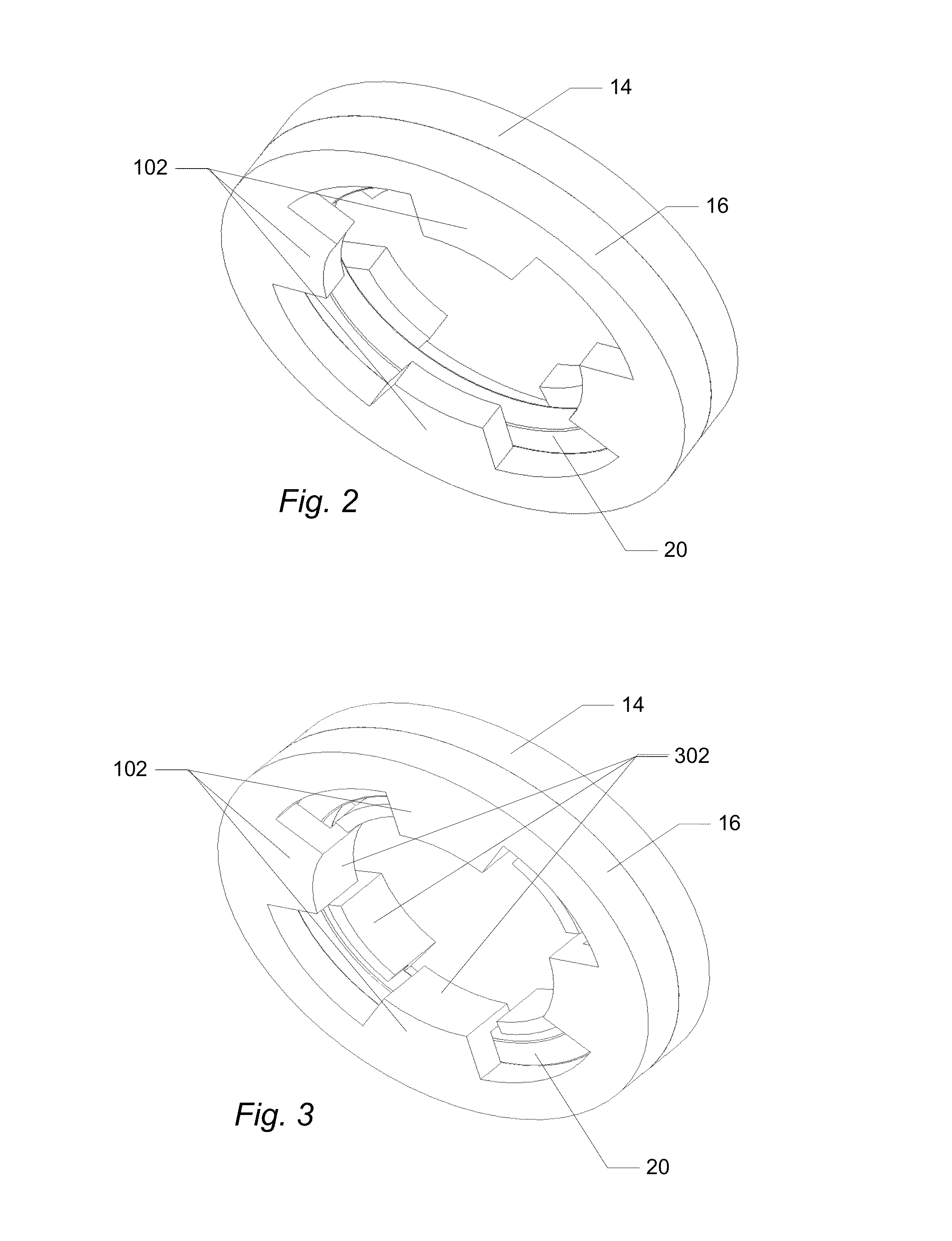 Rotor for modulated pole machine