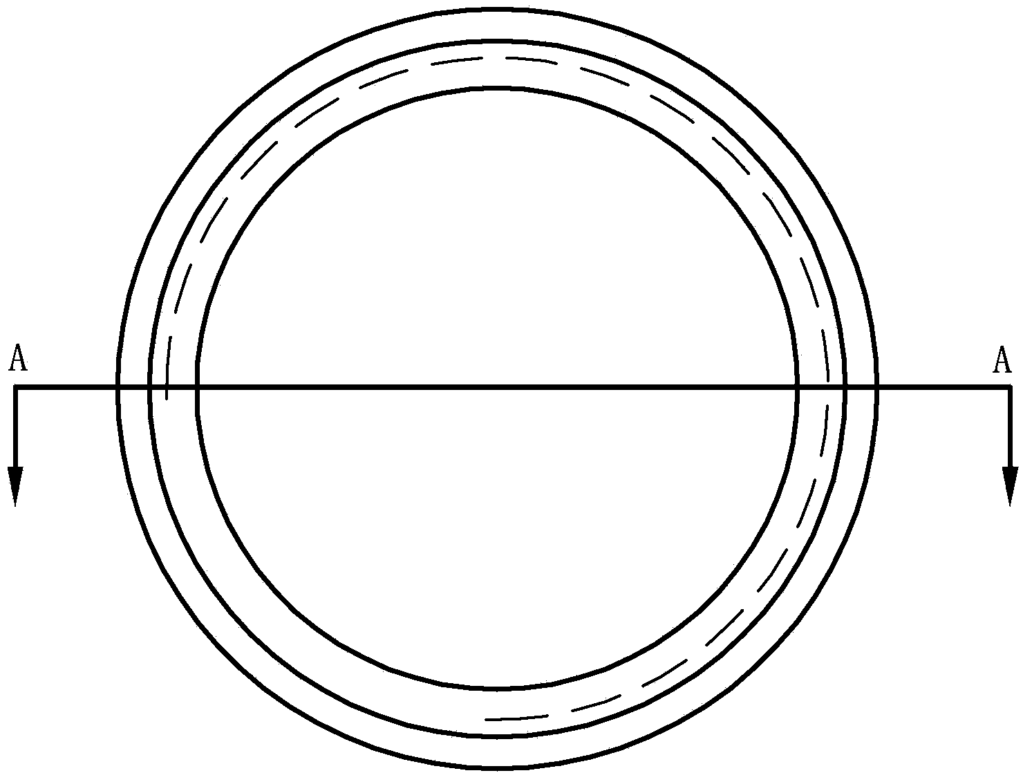 Rocket engine spraying pipe motion vision measuring method and portable infrared light emitting device used in same