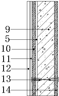 Heat preservation demolition-free template and manufacturing method thereof