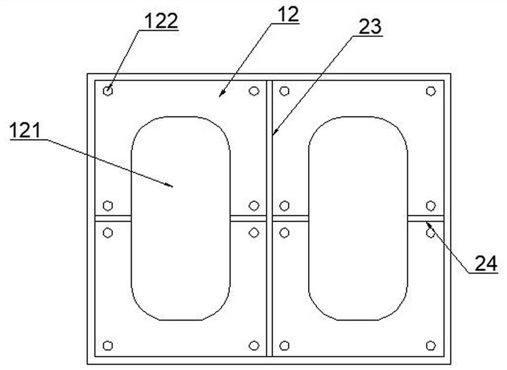 Elevated single-column station in high-intensity area and construction method thereof