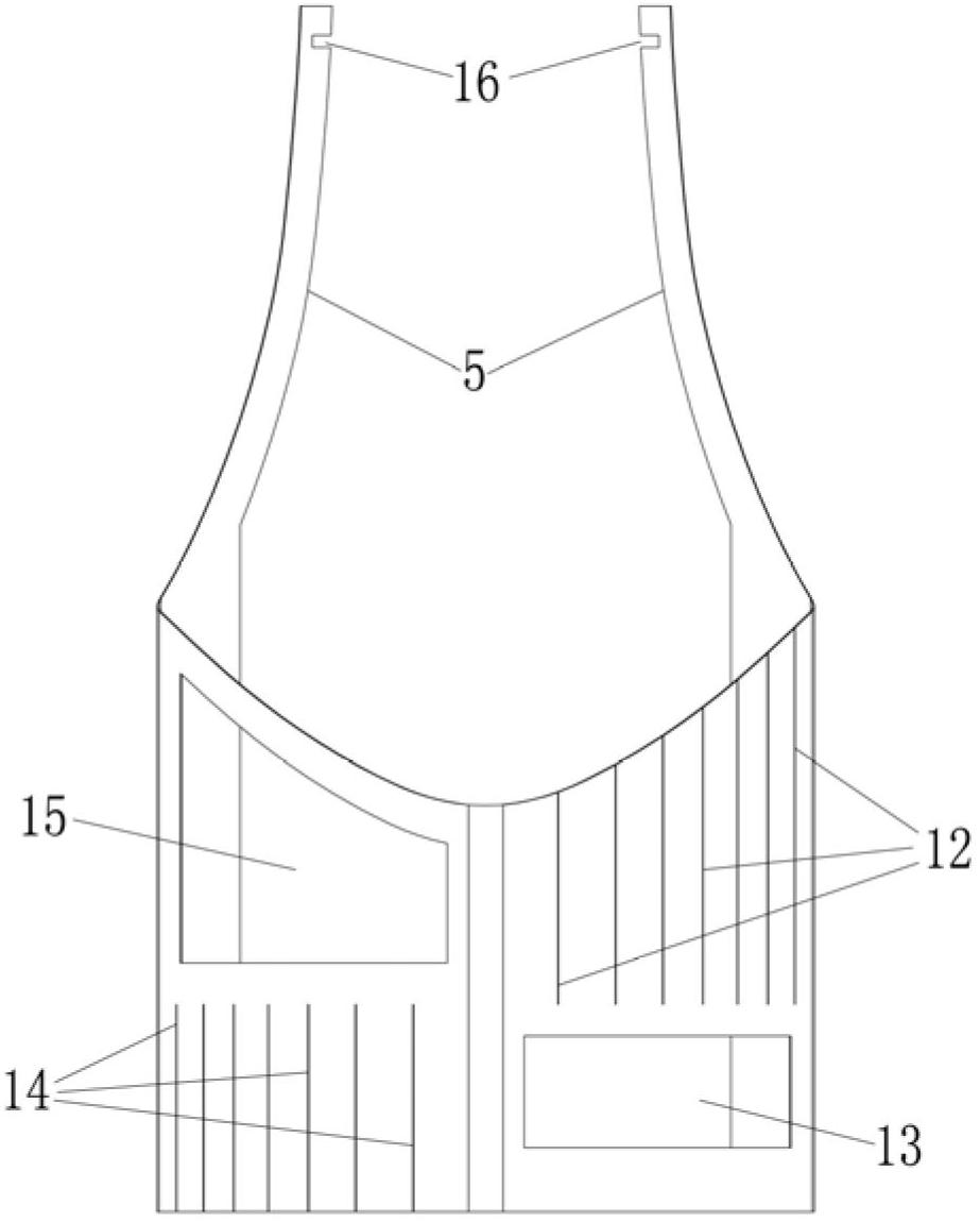 Lamp fitting construction members and ceiling lamp using same