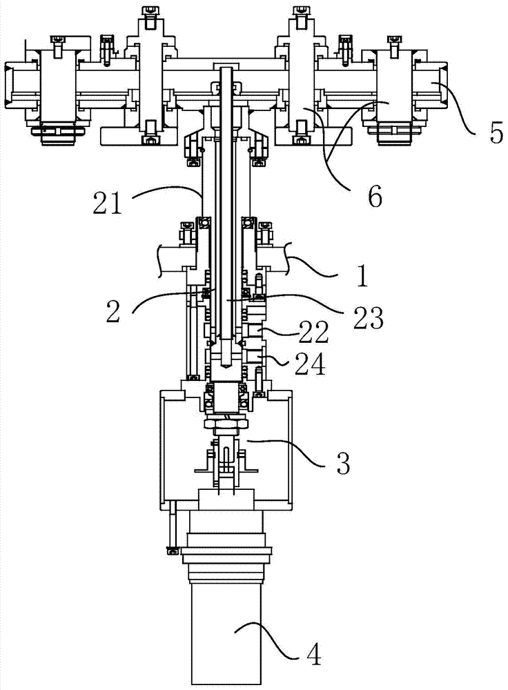 A water cooling device for vacuum evaporation equipment for optical filters