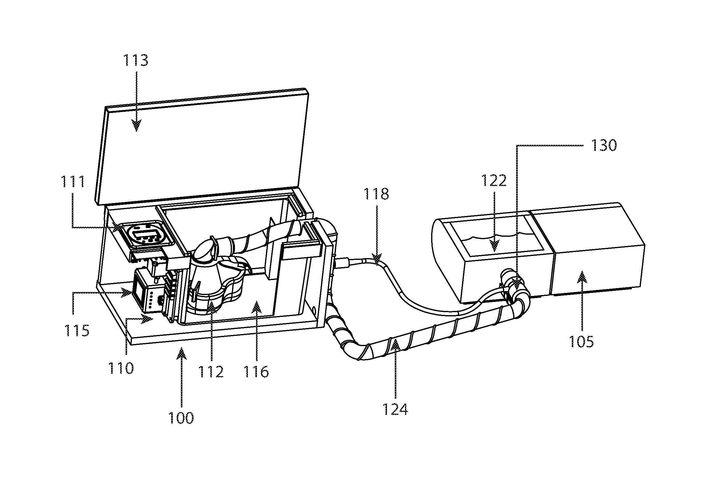 Systems, methods, and devices for ozone sanitization of continuous positive airway pressure devices