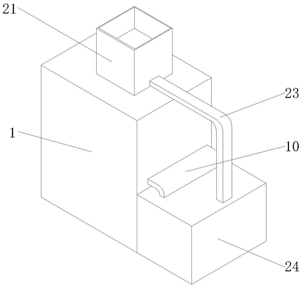 Coal mining screening device with dust splashing preventing function