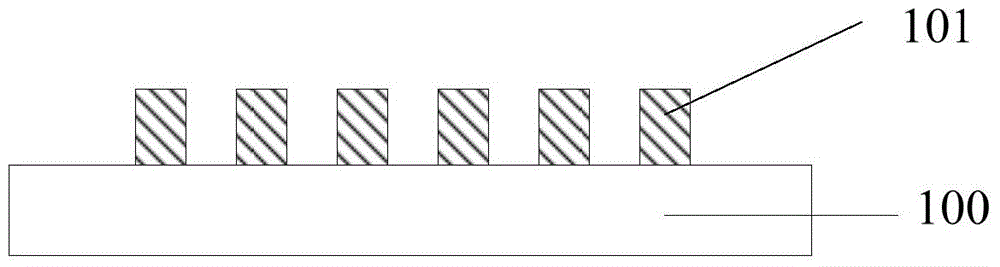 Photoetching method and processing chamber