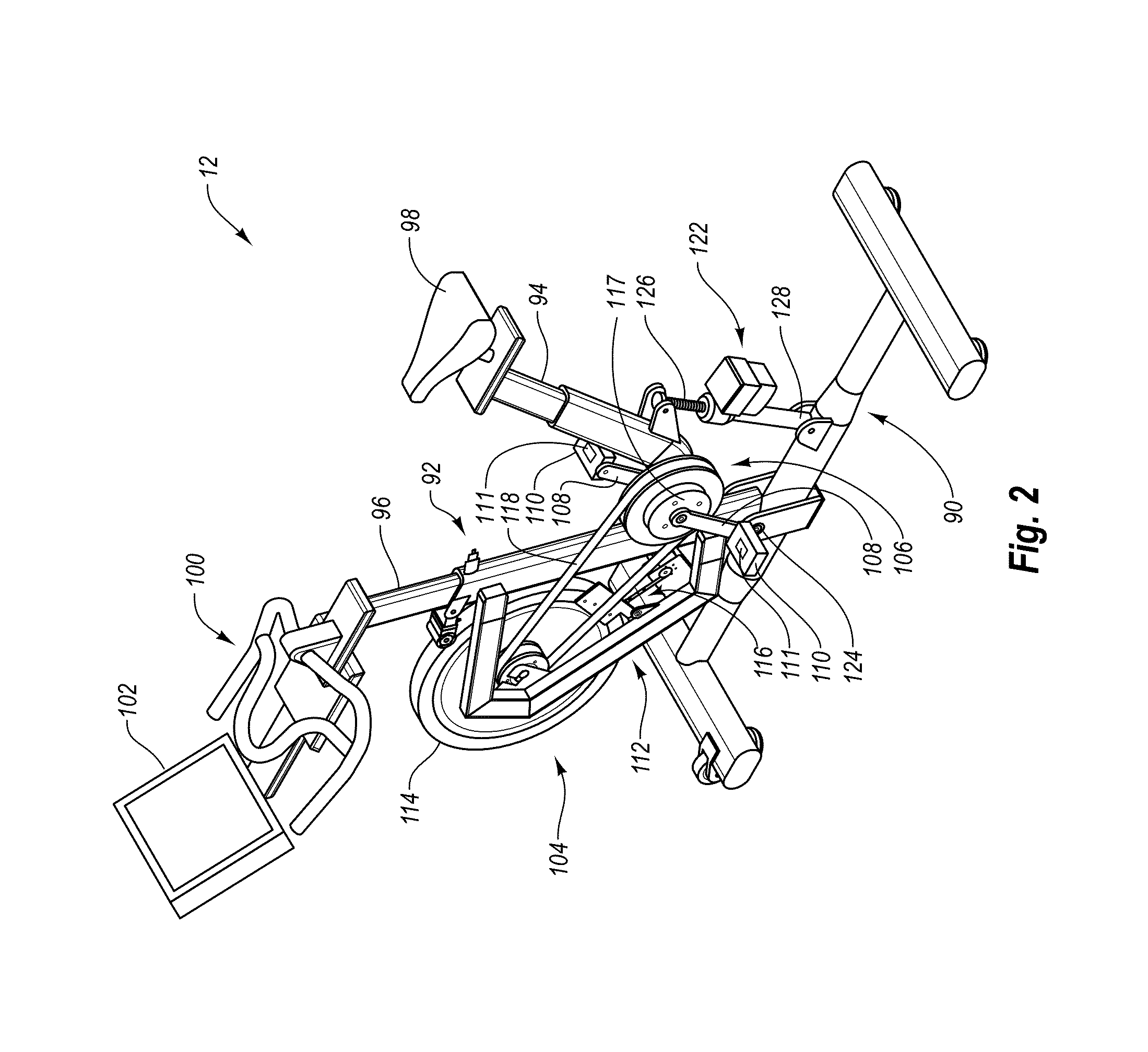 System and method for exercising