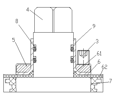 Plug valve of seal structure