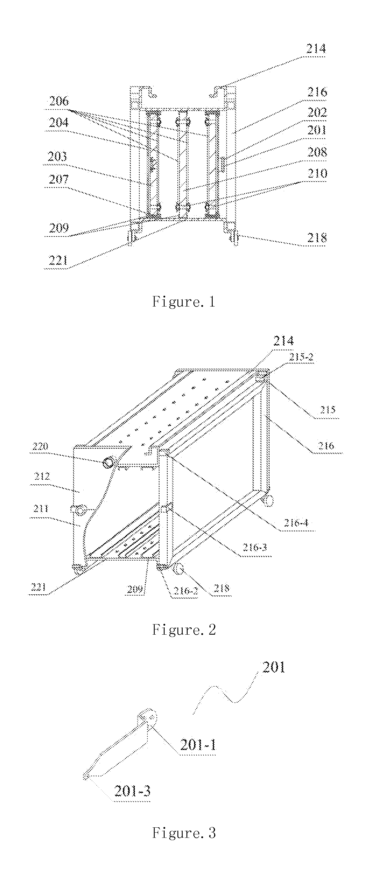 Deposition box for silicon-based thin film solar cell