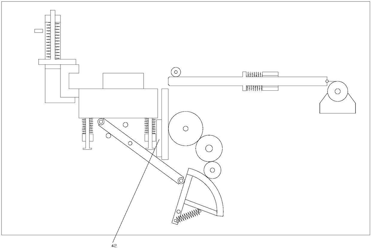 Full-automatic feeding, assembling and discharging all-in-one machine