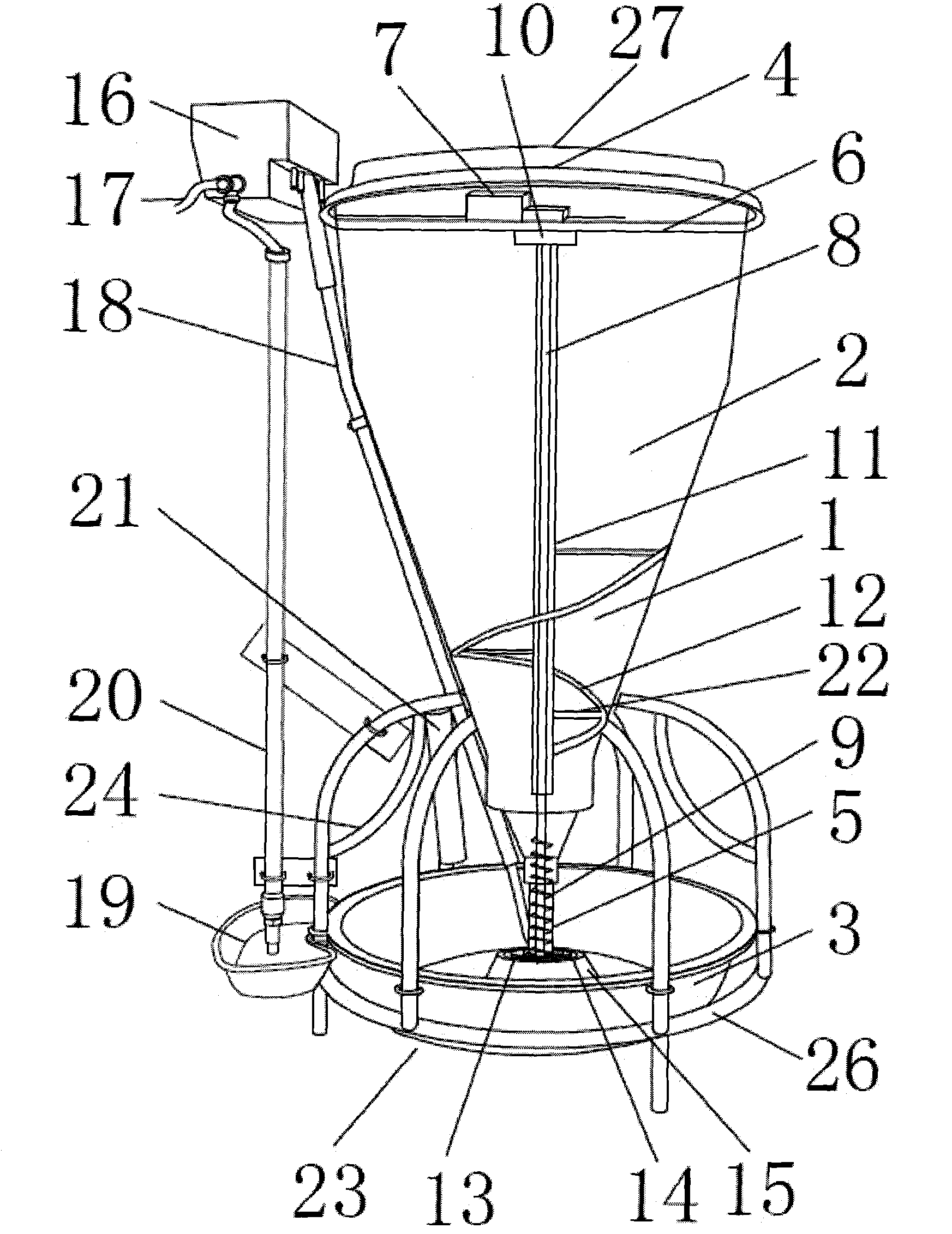 Microcomputer liquid state feeder for pigs