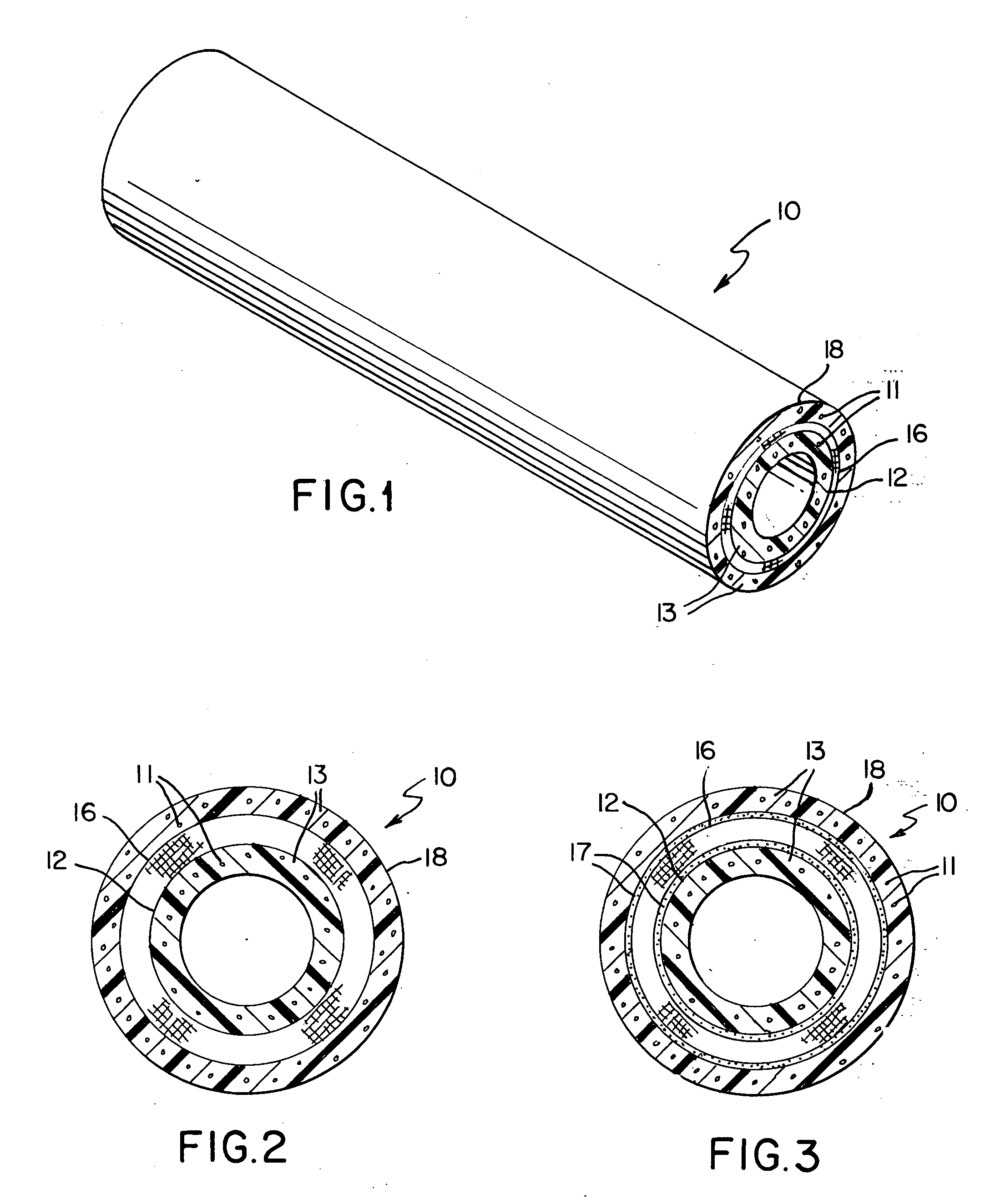 Multi-layered hose