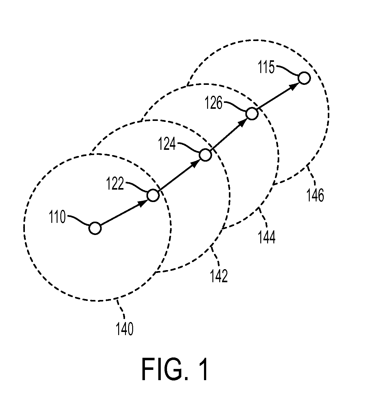 Method and apparatus for shortening multi-hop routes in a wireless ad hoc network