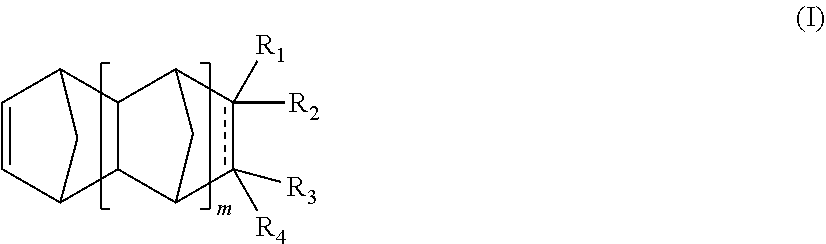 Single component mass polymerizable compositions containing polycycloolefin monomers and organoruthenium carbide precatalyst