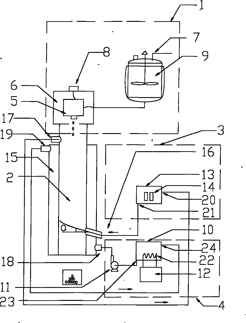 Equipment for preparing pill using cold wind and trap cooling gas