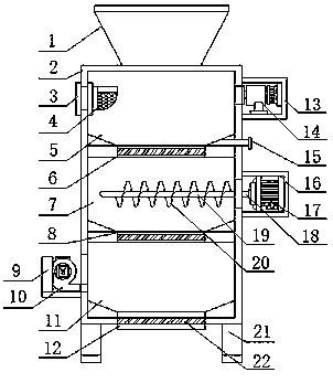 Environment-friendly treating device for recovery processing of waste fishing nets