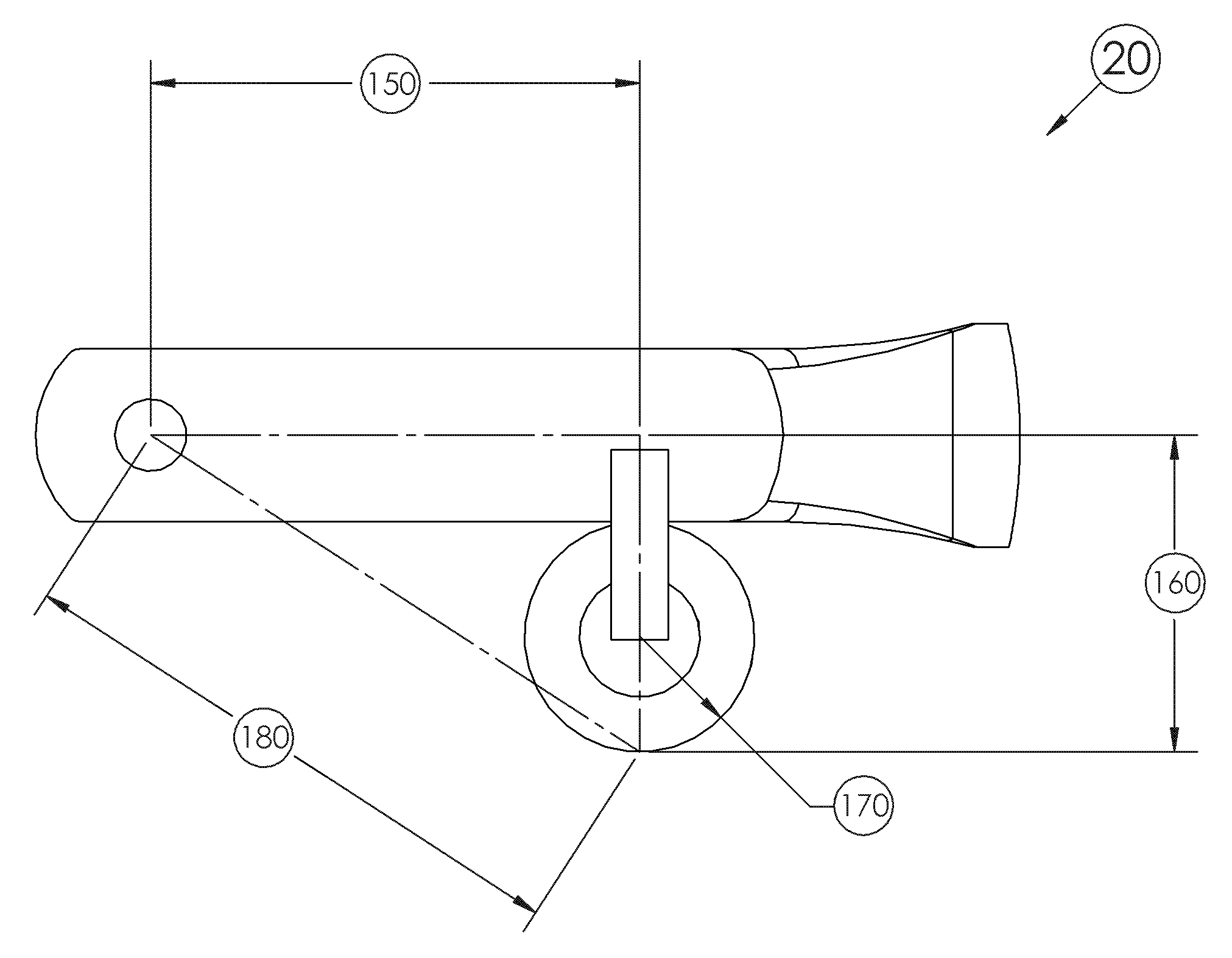 Hammer shank and shank butt for piano