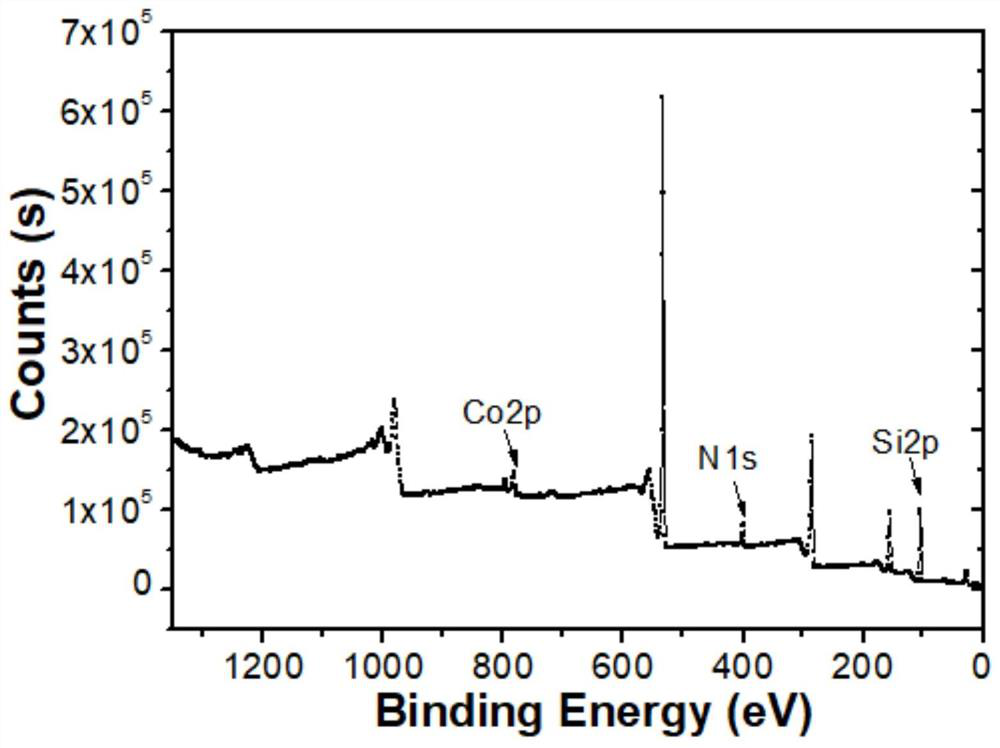 A cobalt porphyrin/porous silica composite particle with photoacoustic imaging performance and cell protection function, and preparation method and application thereof