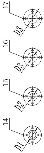 Cooling water distribution device for high-Mach-number spray pipe of conventional hypersonic wind tunnel