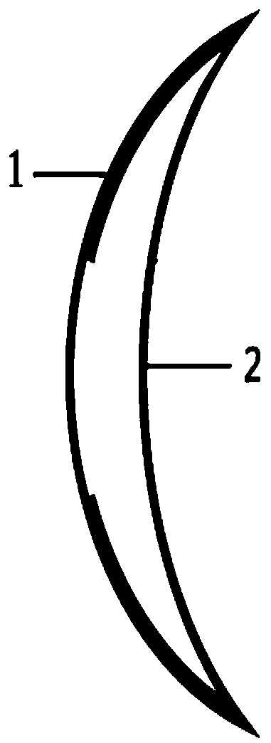 Functional corneal contact lens and preparation method thereof