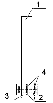 Portable assembled steel pile frame for steel bar raw materials and manufacturing method thereof