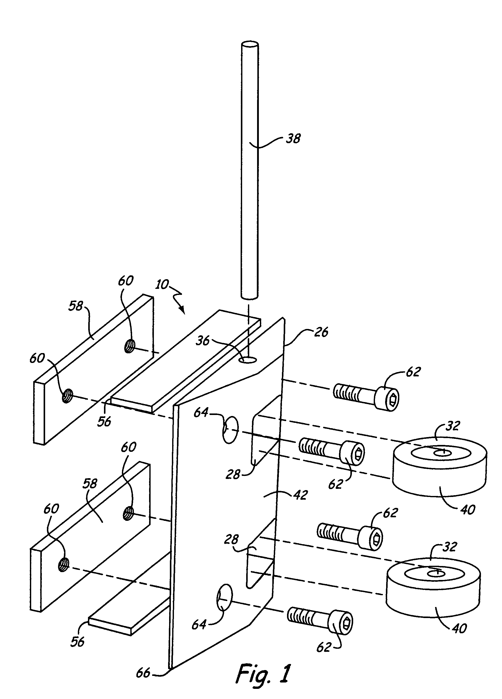 Steering device for pallet truck