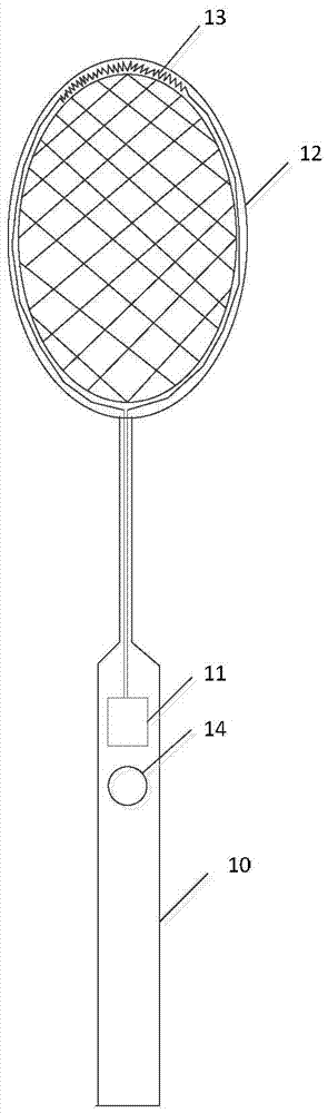 Badminton racket