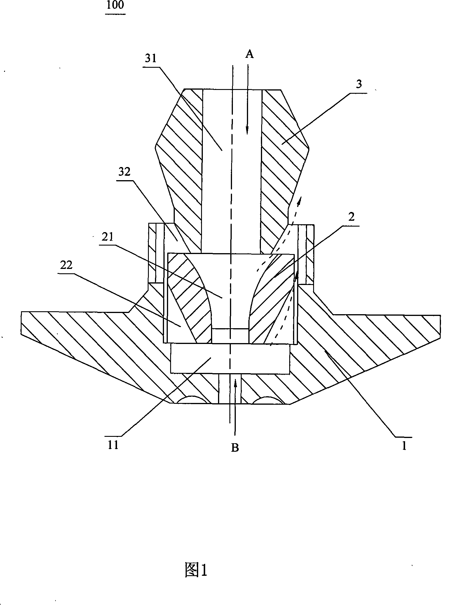 Laser cutting nozzle