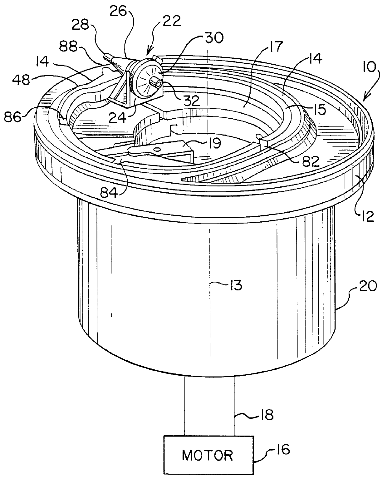 Method and apparatus for collecting hyperconcentrated platelets