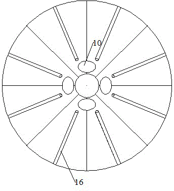 Heat recycling type sludge fermentation tower