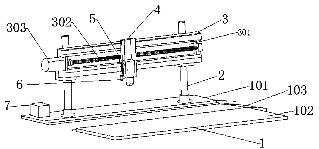 Automatic cleaning and pressing device for plug