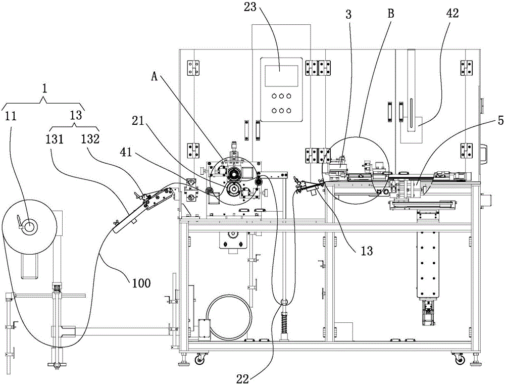 Thin film cutting device