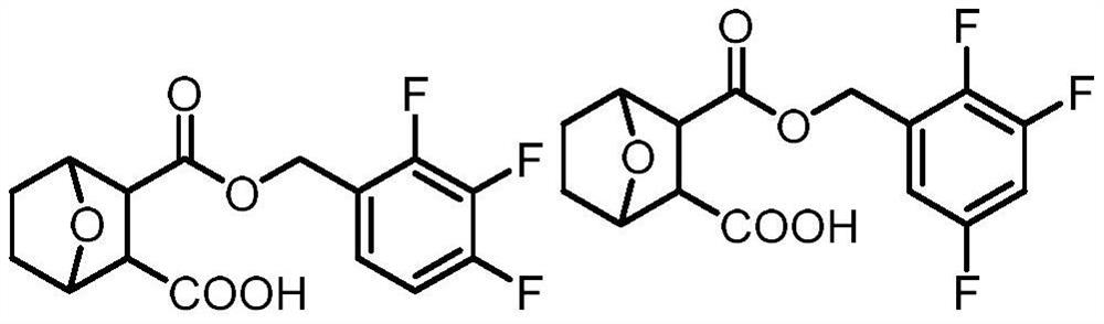 Norcantharidin carboxylate trifluorobenzyl ester and its synthesis method and application