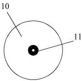 Spatial distinguishing radiant flux detection apparatus