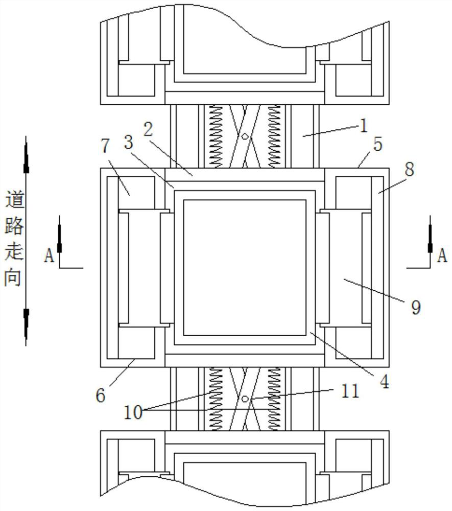 A road safety vehicle protection device and its application method