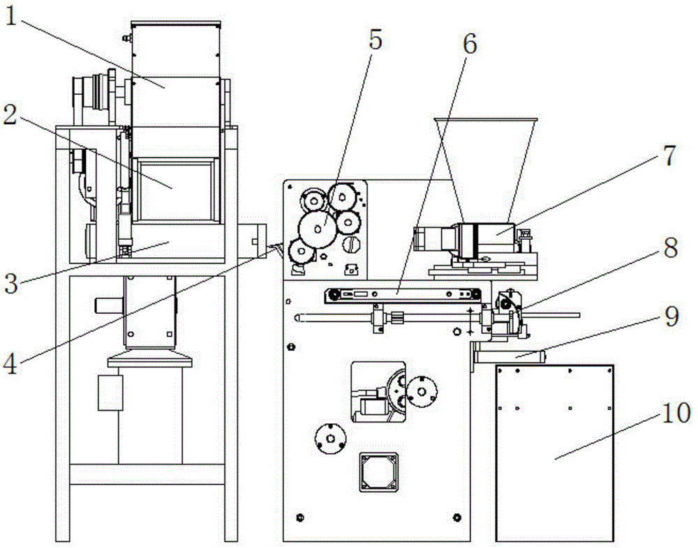 Combined full-automatic intelligent dumpling machine