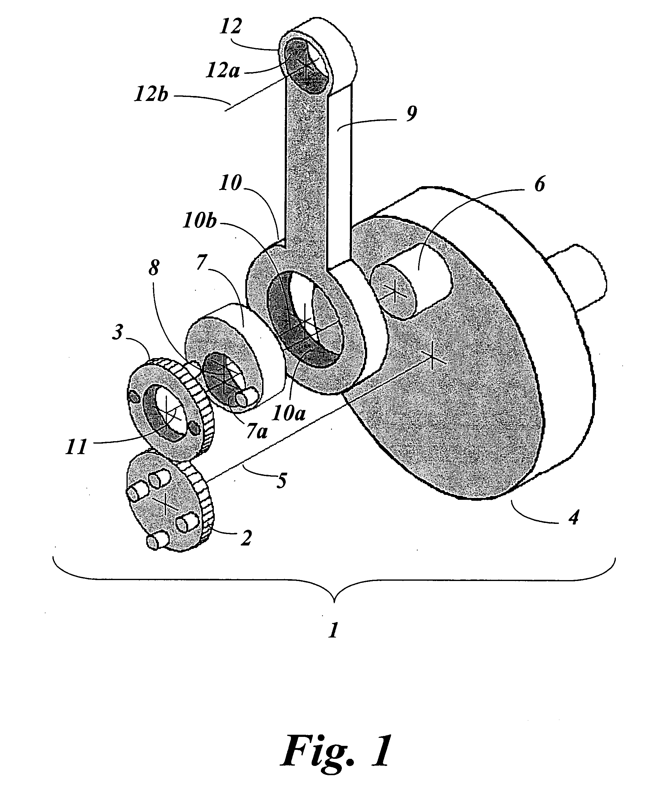 Epitrochoidal crankshaft mechanism and method