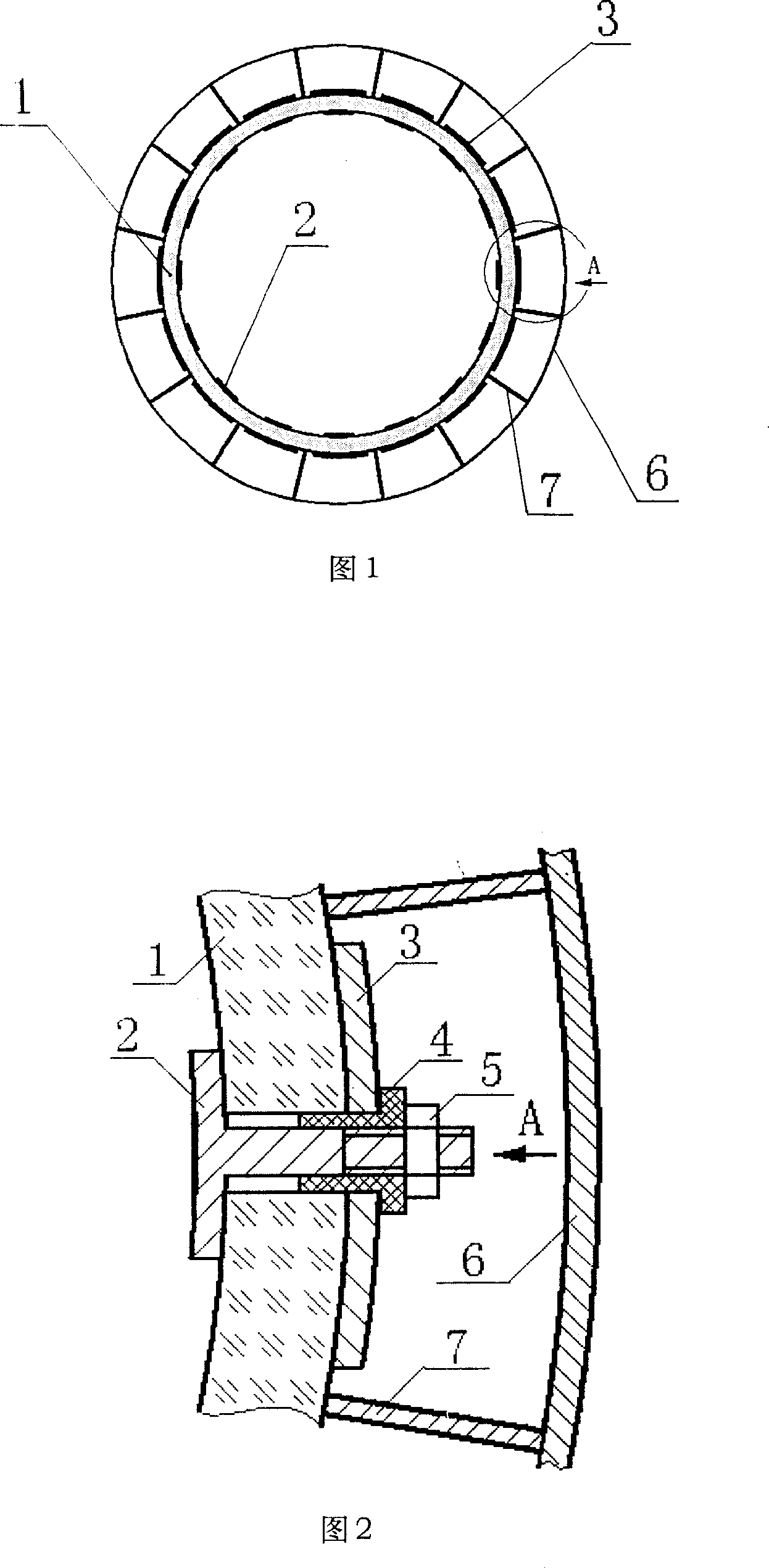 Compound array sensor of ERT/ECT bimodel state imaging system