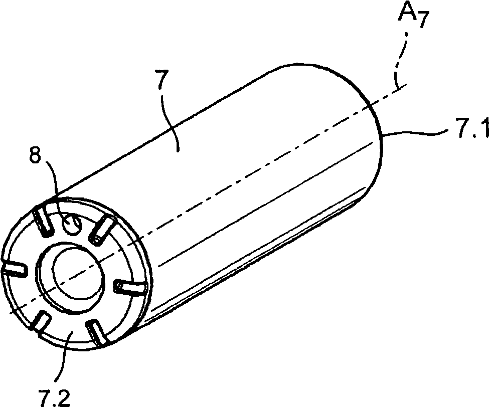 Piston rod connecting device